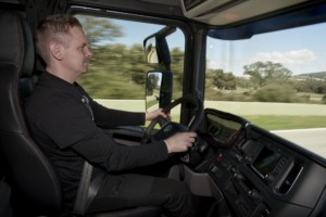 Next Generation Scania (Cab interior, driver Malaga, Spain Photo: Gustav Lindh 2016)