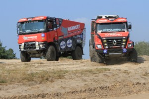 Shořelý Renault Sherpa vstal z popela a pojede Dakar