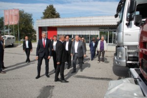 Společnost TATRA TRUCKS navštívil ministr vnitra Milan Chovanec