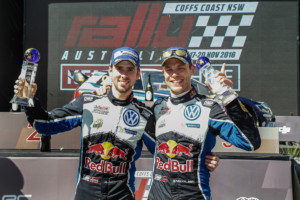 Rally Australia 2016 - Anders Jæger (NOR), Andreas Mikkelsen (NOR), WRC Rally Australia 2016, Photo: Toni Welam