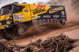 Dakar se valí do finále. Big Shock Racing v elitní desítce / Foto zdroj: KM Racing