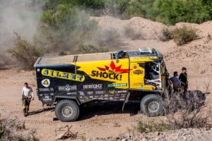 Dakar se valí do finále. Big Shock Racing v elitní desítce / Foto zdroj: KM Racing