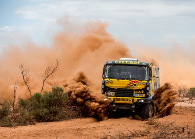 Dakar se valí do finále. Big Shock Racing v elitní desítce / Foto zdroj: KM Racing