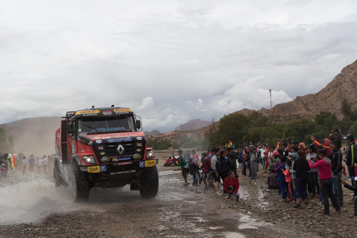 Renault Sherpa s roudcnickým mechanikem Danielem Kozlovským /Foto zdroj: Richard Kienberger/MKR Technology