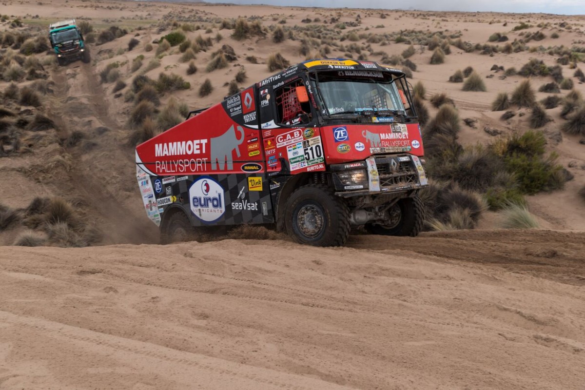 Dakar vstupuje do své druhé poloviny (kamion z dílny MKR Technology (Pascal de Baar) / Foto: Richard Kienberger/MKR Technology