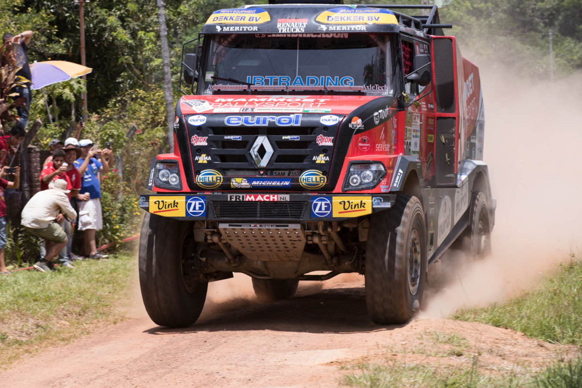 Dakar 2017 - kamion Renault Sherpa s roudnickým mechanikem Danielem Kozlovským /Foto zdroj: MKR Technology