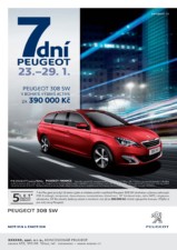 7 dní PEUGEOT - 23. - 29.1.2017