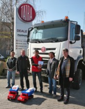 Slavnostní předání tisící Tatry Phoenix / Foto zdroj: TATRA TRUCKS a.s.