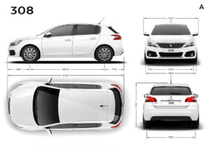 Nový Peugeot 308: s  technologickým duchem / Foto zdroj: © Automobiles Peugeot