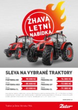 Žhavá letní nabídka na traktory ZETOR / Foto zdroj: ZETOR TRACTORS a.s.