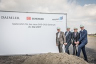 DB Schenker staví obří ostrovní logistické centrum pro Mercedes Benz (foto z Duisburgu) / Foto zdroj: SCHENKER spol. s r. o.