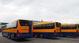 Scania předala prvnímu zákazníkovi autobusy Interlink / Foto zdroj: Scania Czech Republic, s.r.o.