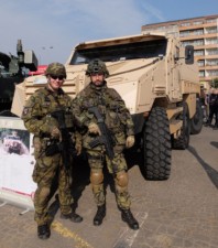 Vojáci na Dni s Armádou ČR předvedli obrněný TITUS, novinku pro české pozemní síly / Foto zdroj:  Tiskový servis TATRA TRUCKS a.s.