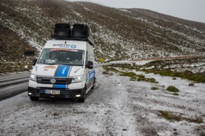 Nový Crafter 4Motion absolvoval Rallye Dakar 2018 bez ztráty květinky / Foto zdroj:  Porsche Česká republika s.r.o. Divize Volkswagen Užitkové vozy