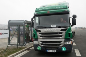 DB Schenker do své flotily zařadil kamiony na CNG / Foto zdroj: DB Schenker