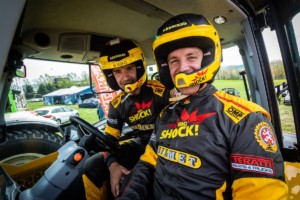 Macík s Brabcem řádili v traktoru na Rallye Šumava / Foto zdroj: Big Shock Racing