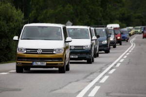 Hvězdou Transportersrazu byla nová Grand California / Foto zdroj:  Porsche Česká republika s.r.o. Divize Volkswagen Užitkové vozy