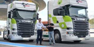 Scania a MotoGP - snižování emisí