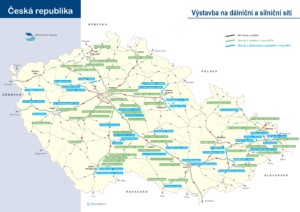 ŘSD - mapa výstavby (na dopravní projekty vyčleněno až 80 miliard)