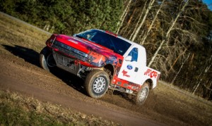 DAKAR 2017 - Prokopův Raptor při posledním testu, ale ještě v provizorním designu