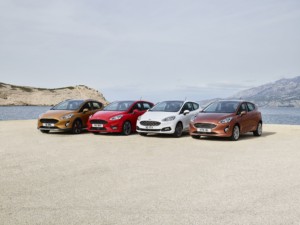 Ford Fiesta nové generace přijíždí rovnou ve čtyřech různých verzích. Je to technicky nejvyspělejší malý vůz na světě (Foto: Ford)