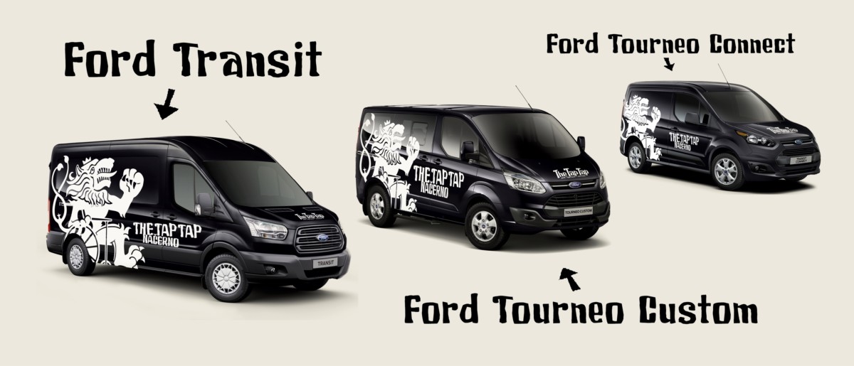 Ford natankoval kapele The Tap Tap 2 015 litrů nafty (Foto zdroj: Ford)