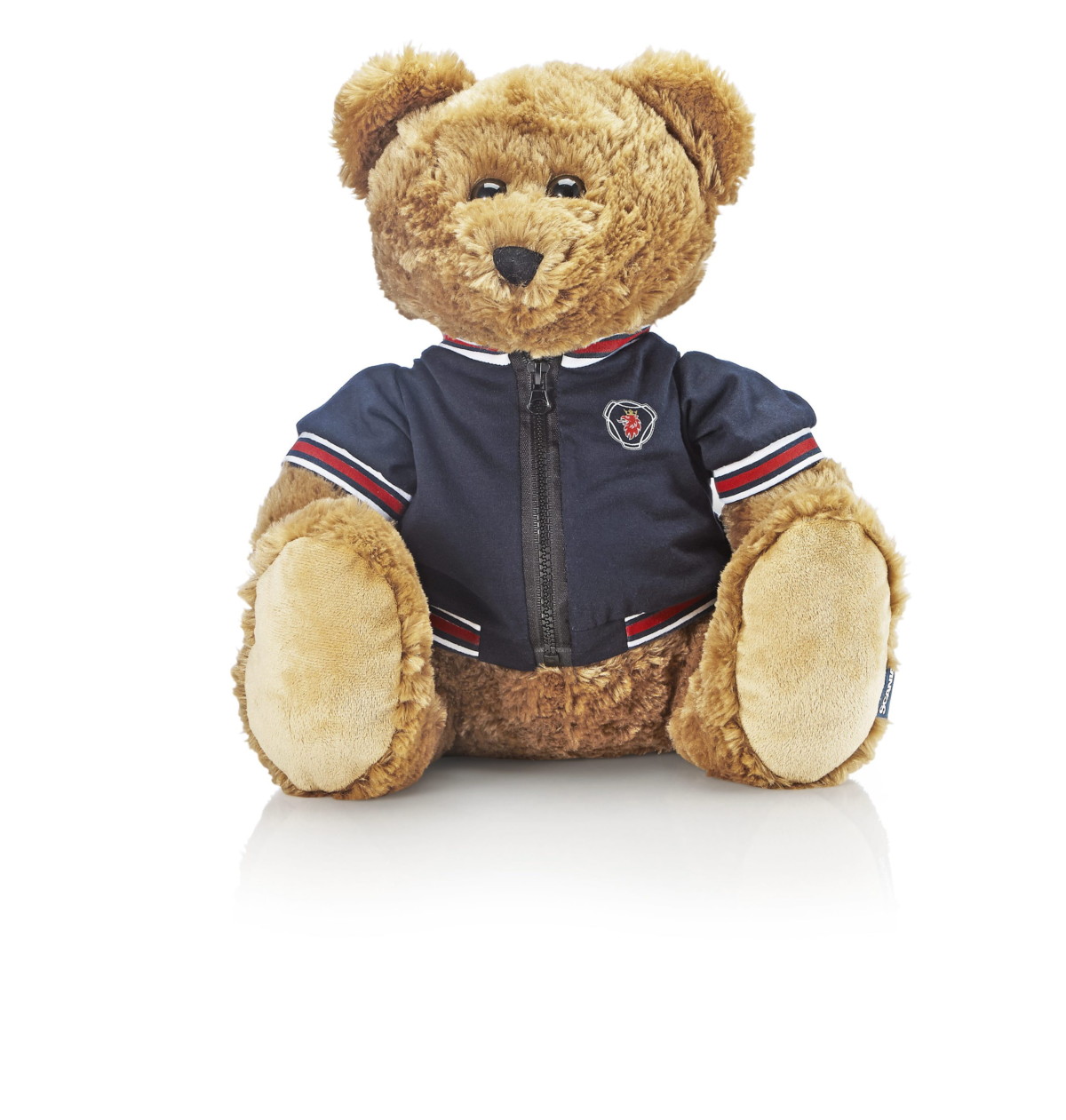 Společnost Scania stahuje plyšového medvídka / Teddy bear for kids, Size: 38 cm, Part no. 2199875, Foto: Mattias Södermark