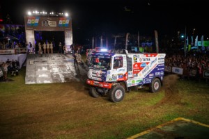 Rallye Dakar 2017 - Martin Kolomý - pódium (Foto zdroj: BUGGYRA Media)