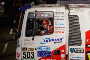 Rallye Dakar 2017 - Aleš Loprais - pódium (Foto zdroj: BUGGYRA Media)