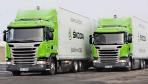 ŠKODA nákladními vozidly Scania sleduje snížení emisí CO2 / Foto zdroj: Scania Czech Republic s.r.o.