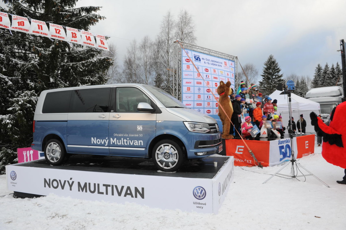 Volkswagen Užitkové vozy i nadále podporuje české běžecké lyžování / Foto zdroj: VW