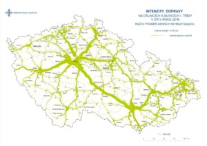 Ředitelství silnic a dálnic představuje první dílčí výsledky z celostátního sčítání dopravy / Pentlogram 2016 / Foto zdroj: ŘSD