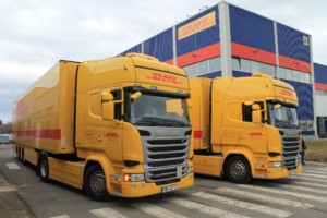 Logistická společnost DHL v České republice vsadila na vozidla Scania / Foto zdroj: Scania Czech Republic s.r.o.