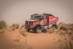 Severočeské kamiony ovládly rallye Maroko Desert Challenge / Foto zdroj: MKR Technology