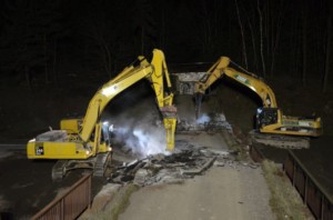 O víkendu půjdou k zemi tři nadjezdy na D1 / Foto zdroj: Ministerstvo dopravy ČR