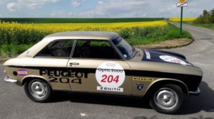 Vozy Peugeot 504 a Peugeot Coupé 204 se zúčastní závodu Tour Auto 2017 / Foto zdroj: P Automobil Import s.r.o.