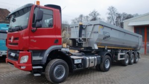 dvounápravova varianta vozidel obchodní řady TATRA PHOENIX EURO6. / Foto zdroj: TATRA TRUCKS