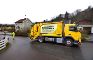 Při testování autonomního vozidla pro svoz odpadu se společnosti Volvo Trucks a Renova zaměřují na bezpečnost / Foto zdroj: Volvo Group Czech Republic, s.r.o.