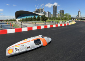 Shell Eco-marathon: studentské vozidlo ujelo 2 503 km na jeden litr paliva / Foto zdroj: Shell Eco-marathon