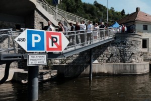 Přístaviště lodí v Praze u nábřeží Edvarda Beneše se převléklo do nového / Foto zdroj: Ministerstvo dopravy ČR