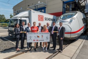 DB Schenker doprovází německé sportovce za medailemi / Foto zdroj: DB SCHENKER