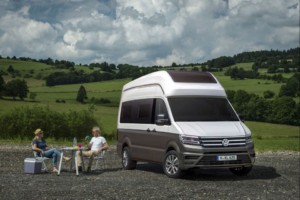 Hvězda veletrhu Caravan Salon: Studie obytného automobilu California XXL na základě nového Crafteru / Foto zdroj: Porsche Česká republika s.r.o.