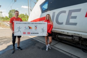 Lisa Zimmermannova a Markus Rehm / Foto zdroj: DB SCHENKER