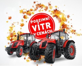 Podzimní slevy na traktory Zetor / Foto zdroj: ZETOR TRACTORS a.s.