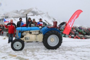 Havelka se svou Z 25 pokořil Edelweisspitze - nejvyšší bod rakouské vysokohorské silnice / Foto zdroj: ZETOR TRACTORS a.s. (foto Lenka Myšková)