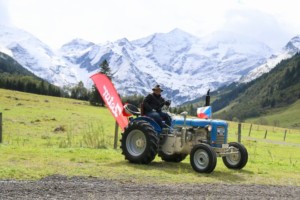 Havelka se svou Z 25 pokořil Edelweisspitze - nejvyšší bod rakouské vysokohorské silnice / Foto zdroj: ZETOR TRACTORS a.s. (foto Lenka Myšková)