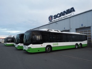 Scania předala 6 CNG autobusů ČSAD Havířov a Karviná / Foto zdroj: Scania Czech Republic s.r.o