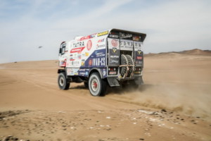 I přes srážku s autem dojel Kolomý ve druhé etapě čtvrtý, Šoltys čtrnáctý / Foto zdroj: TATRA Buggyra Racing