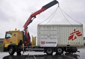 DB Schenker pomáhá s logistikou Lékařům bez hranic / Foto zdroj: SCHENKER spol. s r.o.