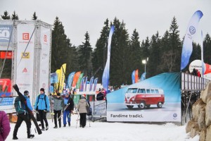 Volkswagen Užitkové vozy podporuje české běžecké lyžování již více než 20 let / Foto zdroj: Porsche Česká republika s.r.o. Divize Volkswagen Užitkové vozy